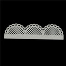 Metal Cutting Dies Cut Lace Edge Frame Background Gate DIY Scrapbook PapeCraftJR
