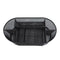 Multifunctional 9 Components Table Metal Desktop Storage Box (Black) J8N7