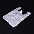 100 Design Plastic T-Shirt Retail Shopping Supermarket Bags Handles Packaging FT