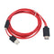 Hight Quality Red Micro USB 2.0 To HDMI HD