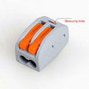 40PCS Wire Connector PA66 Orange 17.6*10.2*2.3 Function Useful