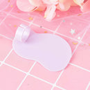 nail art painting s shape silicone mixing palette diy manicure tool new!E