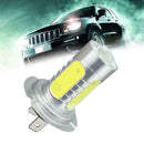 1x H7 Led Bulbs 80w Super White Xenon Upgrade Headlight Full/dipped Set 12v J6G1