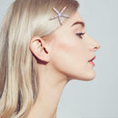Fashion Sea Star Hair Clip Korean Rhinestone Bobby Pin Headwear Hair Accessories