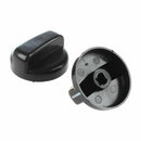 Plastic Gas Stove Cooker Control Knobs 2 PCS Black G6X4