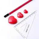6Pcs/set heart magnetic pin button notice memo message note whiteboard maï¼W