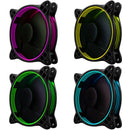1X(Jonsbo Fr-301 Fan Pc Case Fan Cooler 12Cm Computer Cpu Cooling Fan Rgb A