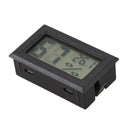 Mini Digital LCD Thermometer Hygrometer Humidity Temperature Meter Probe V9V9