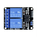 5X(1Pcs 12V 2 Channel Relay Module Shield For Arduino Arm Pic Avr Dsp Elec V3M5)