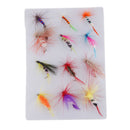 12pcs Fly Bait Hairhook Fly Fishing Flies Minnow Salmon Pike Saltwater Flies
