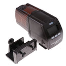 Black Fish Tank Fish Feeder Dispenser Automatic Fish Food Feeder Battery,