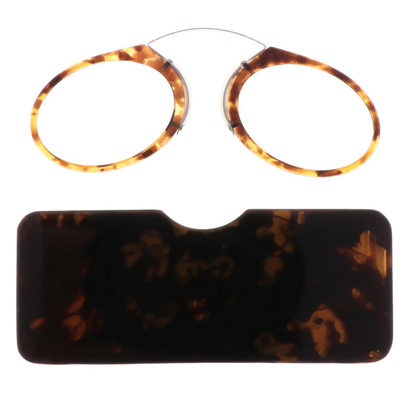 Nose Clip Eyeglasses Nose Resting Armless Pinching Reading Glasses 1.5