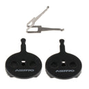 1Pair Road BMX Bike Brake Pads Durable Alloy Metal Plate Bikes Bicycle