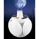 Collapsible Led Camping Light bulb mobile night market light, stall light, Solar