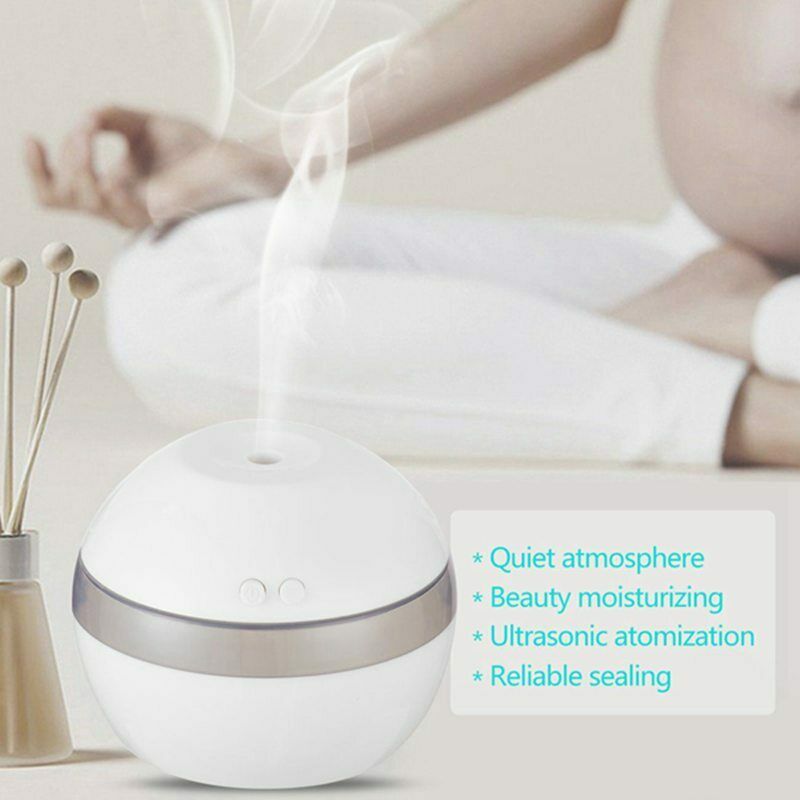 Mini Bedroom Humidifier,Ultrasonic Cool Mist Desk Diffuser,Portable USB Hum I8G9