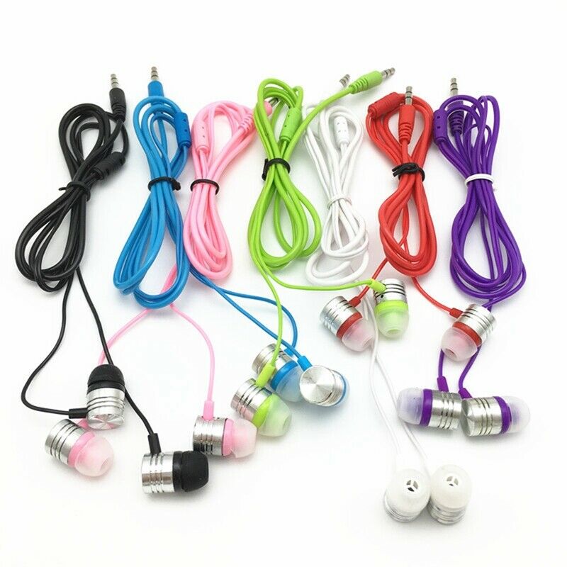 3.5mm In-ear Stereo Earbuds Headphone Earphone Headset for Mobile G6Q5