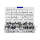 72pcs M6x30mm Quick Blow Glass Tube Fuse Assorted Assortment Kit 0.5A-30A