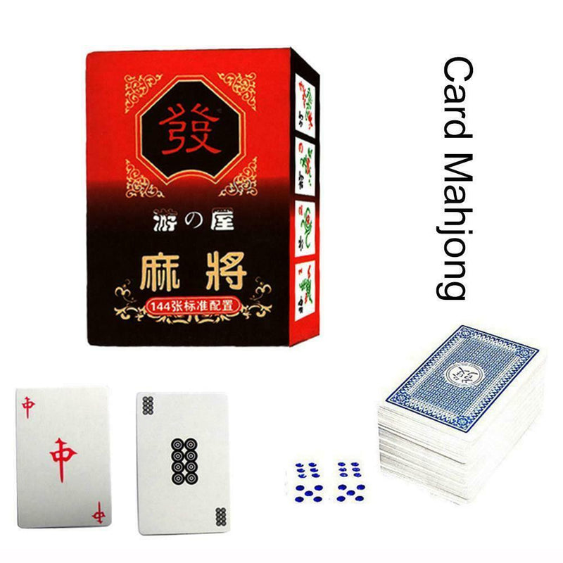Mahjong Mah Jongg Playing Cards Kards Mahjong Solitaire Poker With Dice