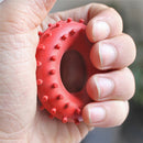 Strength Finger Hand Grip Muscle Power Training  Fitness Rubber Ring Exercise TE