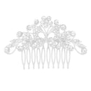 Fashion Crystal Butterfly Wedding Hair Comb Bridal Headpieces Hair Pieces