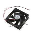 Low Noise AV-9025M24S DC24V 0.15A 92x92x25mm Cooling Fan Radiator Cooler