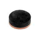 Replacement Artificial Pigskin Snooker or Pool Cue Tips Brown 11mm Medium