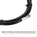 2M Bicycle Hydraulic Disc Brake Hose Set Oil Tube Olive Connector Insert Bi