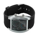 2019 Men Fashion LED Light Flash Turbo Speedometer Sport Dial Meter Wrist Watch