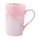 Large Ceramic Coffee Mugs Large Handle for Men Women  D118 pink
