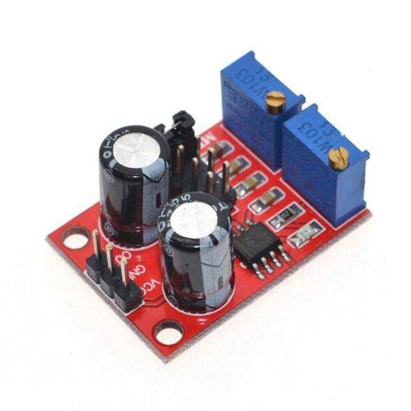 NE555 Signal Generator Pulse Frequency Duty Cycle Adjustable Module LED display