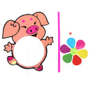 Cartoon Animal Windmill Wind Spinner Pinwheel Home Garden Yard Decor Kids ToME