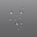 Grayscale Tone Change Illustration with Modern Contemporary Abstract Art In