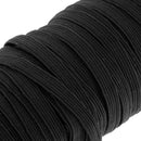 2 Spool 6mm Wide Elastic Bungee Cord Band Flat Knitting Sewing Stretch 21m