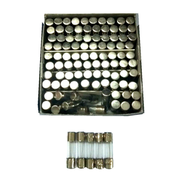 100x T5A 5x20mm Fast-blow Fuses Assorted Set Auto Cars Action Insurance