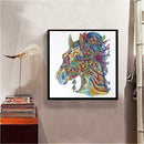 5D DIY Special Shaped Diamond Painting Horse Cross Stitch Mosaic Craft Kits
