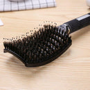 Hair Scalp Massage Comb Anti-Static Straight Curly Hair Styling Brush(Black A