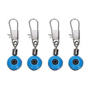 Blue Fishing Line to Hook Swivels Shank Clip Connector N8Q3