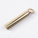 Waterproof Brass Pill Box Case Medicine Capsule Holder Outdoor Survival Intrigui