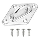 Pad Eye Plate Boat Bimini Rigging - 79mm Length - Marine Stainless Steel