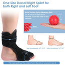 Ankle Splint Support with Spiky Massage Ball Ankle Protector Plantar Fascii Z3M5
