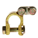 2Pcs 1.85"x1.65" Terminal Clamp Clip Brass ConnectorReplacement Auto Car Battery