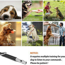 2 Pcs Pet Whistles Dog Whistles to Stop Barking Adjustable Pitch Ultrasonic Z1Z8