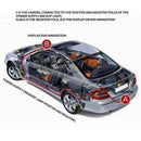 4.3 Inch Car Hd Rearview Mirror Monitor Automatic Parking Assist Led Revers P5F8