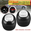 6 Speed Car Manual Shift Knob Knob Shift Lever Guard For Saab 9-3 2003-2012 G9K2