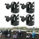 4 Pieces Adjustable Motorcycles Handlebar Can Drink Bottle Cup Holder Stand