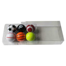 6Pcs Golf Balls Strong Resilience Force Sports Practice Toys Basketball Football