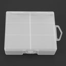 Transparent Battery Storage Case Container for Maximum 24 X AA Batteries