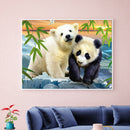 5D DIY Full Drill Diamond Painting Panda Embroidery Mosaic Kit Home Decor