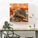 5D DIY Full Round Drill Diamond Painting Autumn Hedgehog Cross Stitch Decor A