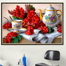 5D DIY Teapoy Fruit Full Drill Diamond Painting Cross Stitch Embroidery Kit
